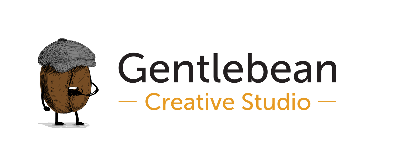 Gentlebean Creative Studio – Logo – horizontal